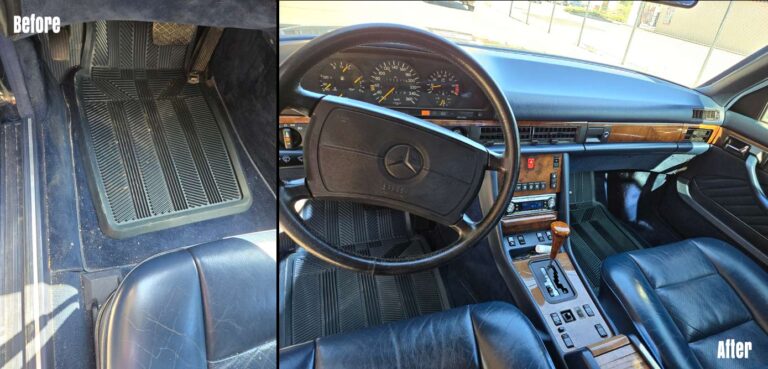 Weechy's Detailing Before and After, Armstrong Car Cleaning